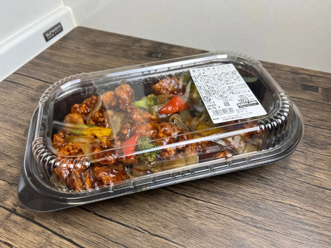コストコ 鶏の甘酢あんかけ パッケージ