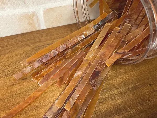 コストコ 合食 するめスティック 口コミでも人気の大容量おつまみ 中身の写真