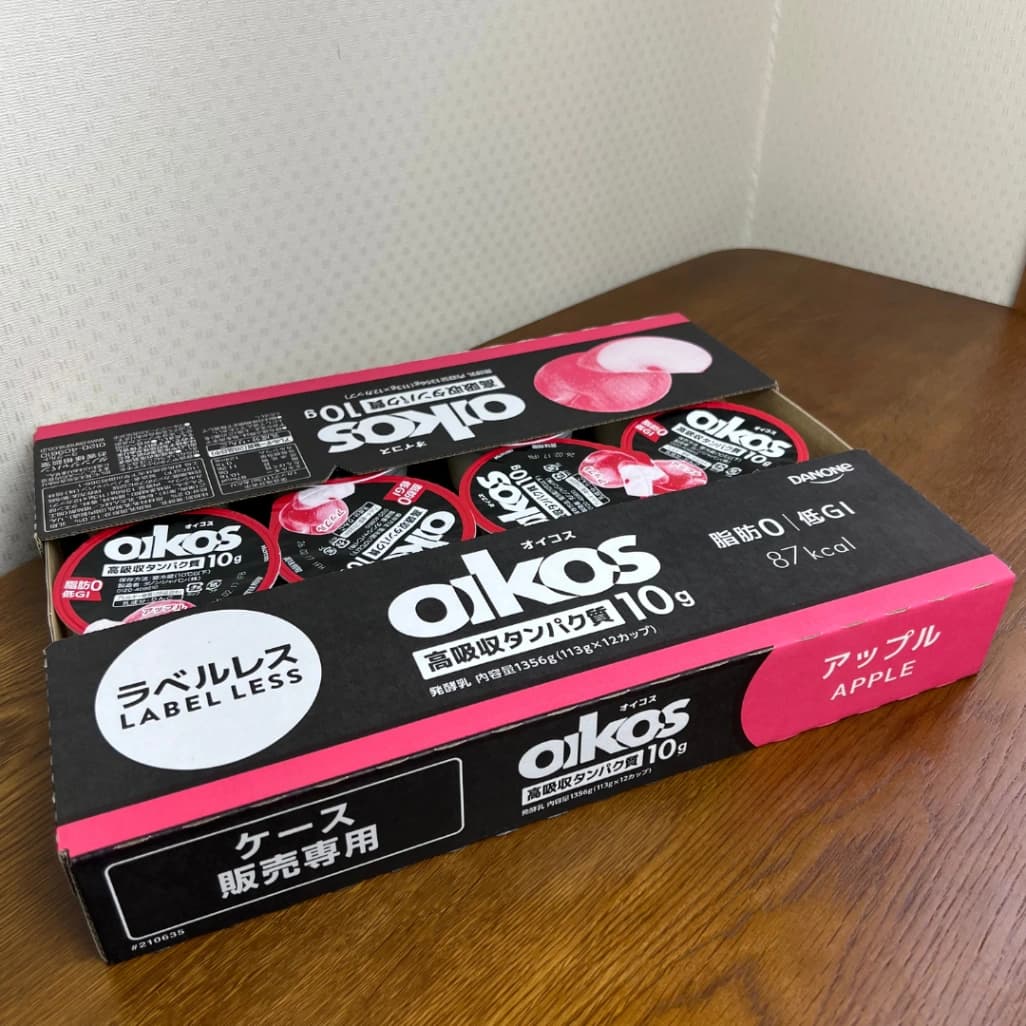 コストコオイコスアップルパッケージ全体画像