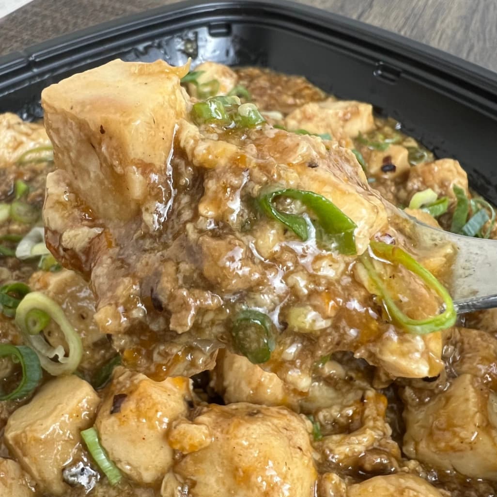 挽肉がたっぷり入ったコストコ麻婆豆腐