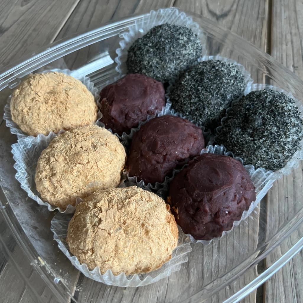 3種類のコストコおはぎアソート