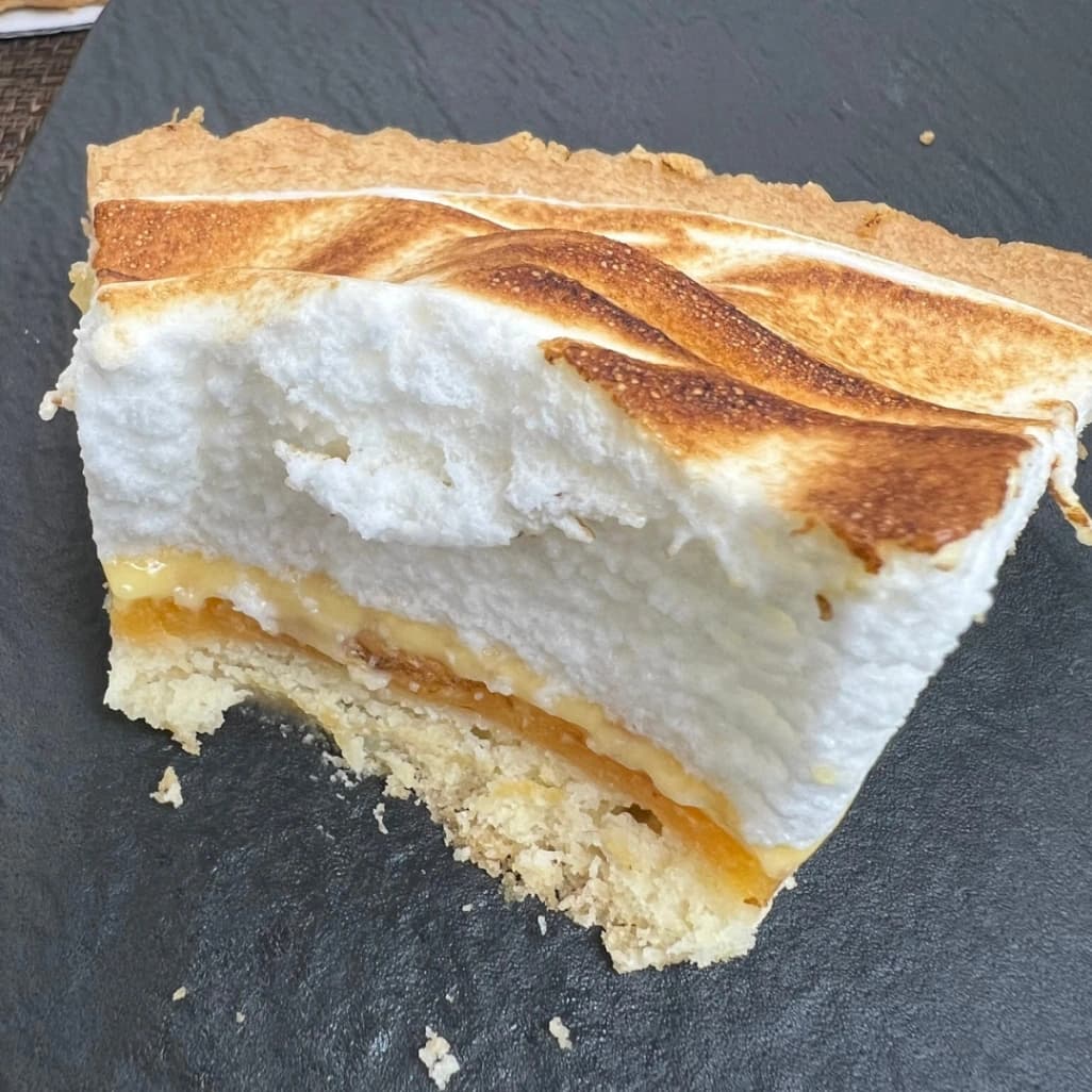 コストコのレモンメレンゲタルトのメレンゲのふわふわ感