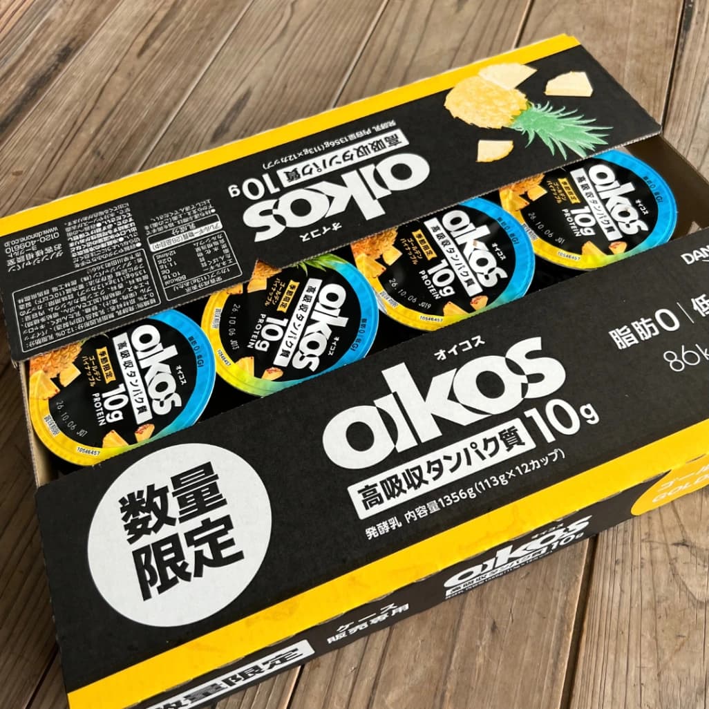 コストコダノンオイコスゴールデンパイナップルパッケージ外観