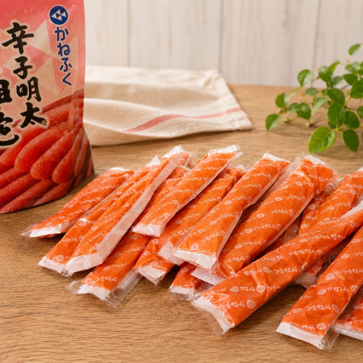 個包装になったコストコのかねふく辛子明太ばらこ