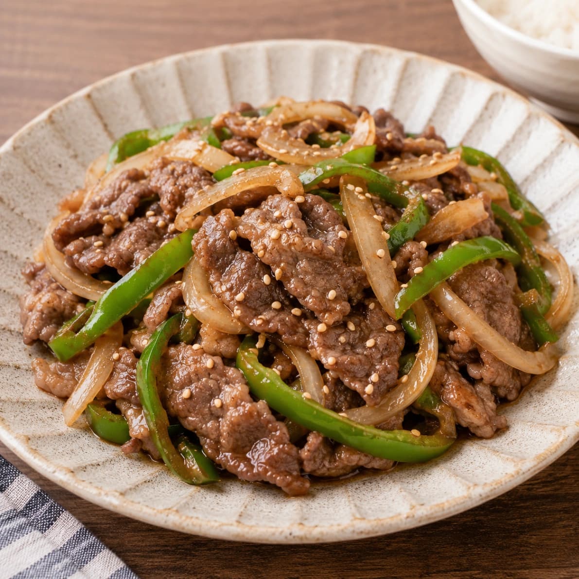 アメリカ産 チルドビーフ プライム 肩ロース 焼肉 アレンジ画像