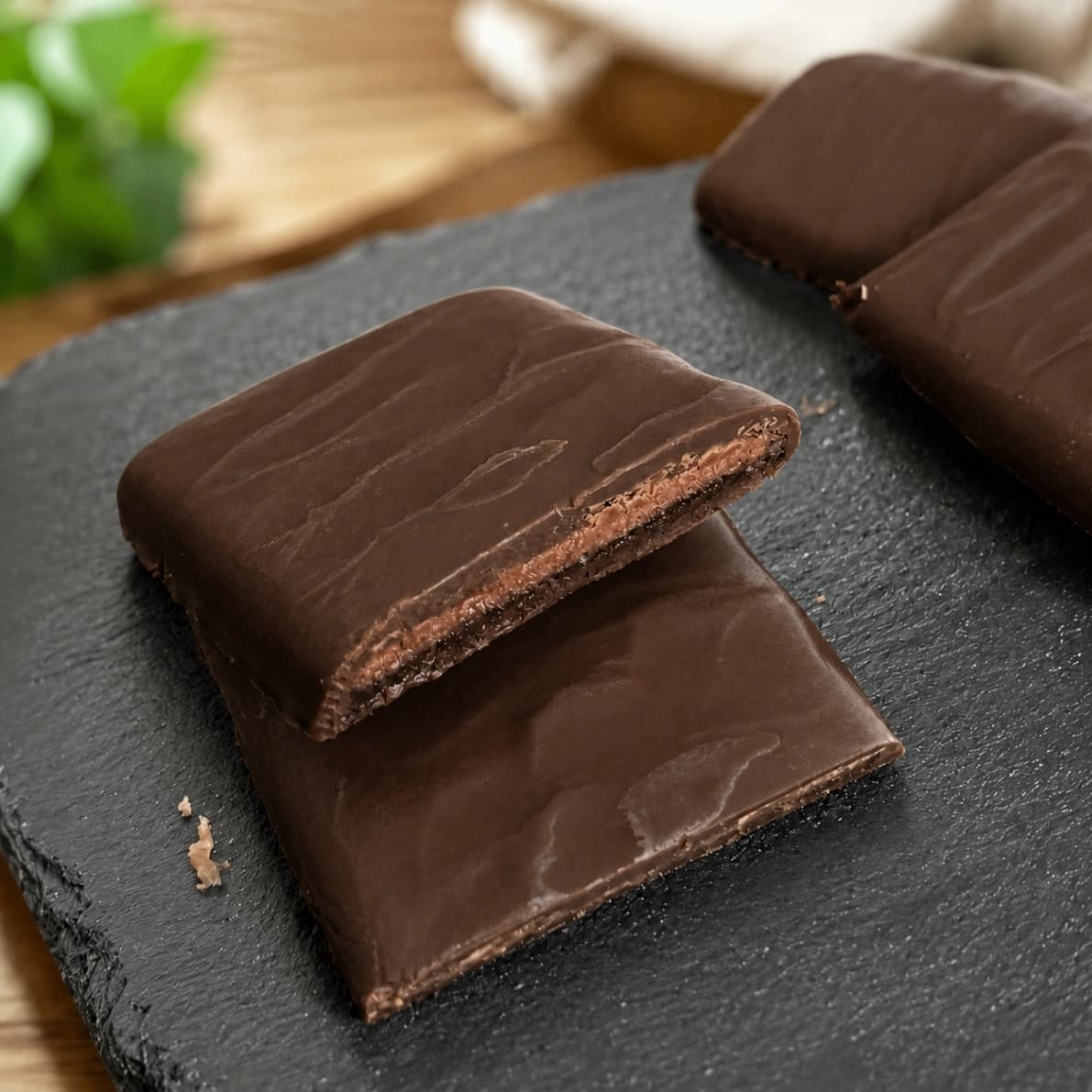 コストコブシャール ラズベリーシンチョコレートの断面