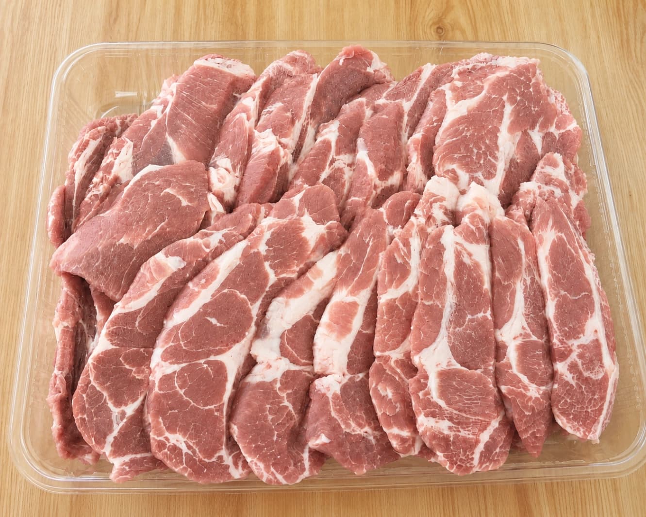 コストコカナダ産 チルド三元豚肩ロース 焼肉