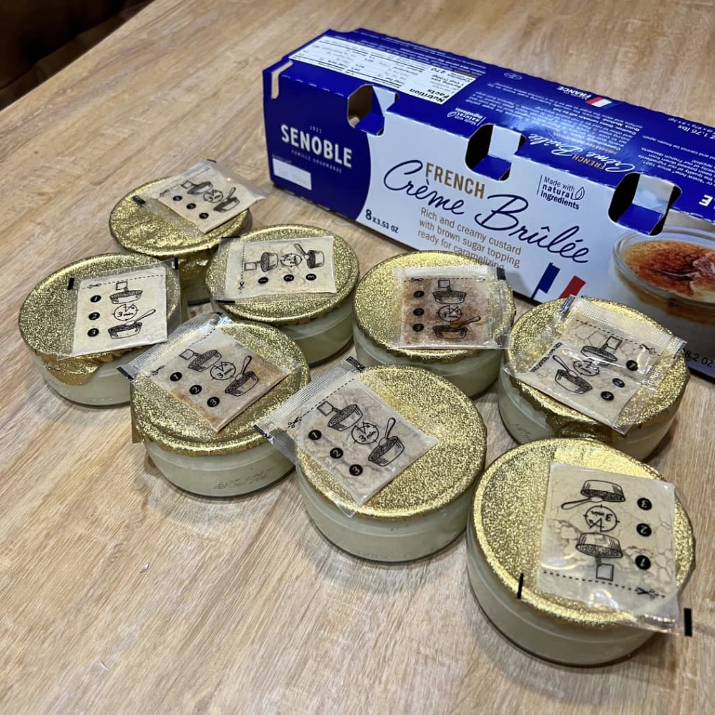 8個入りのコストコセノブルクレームブリュレ