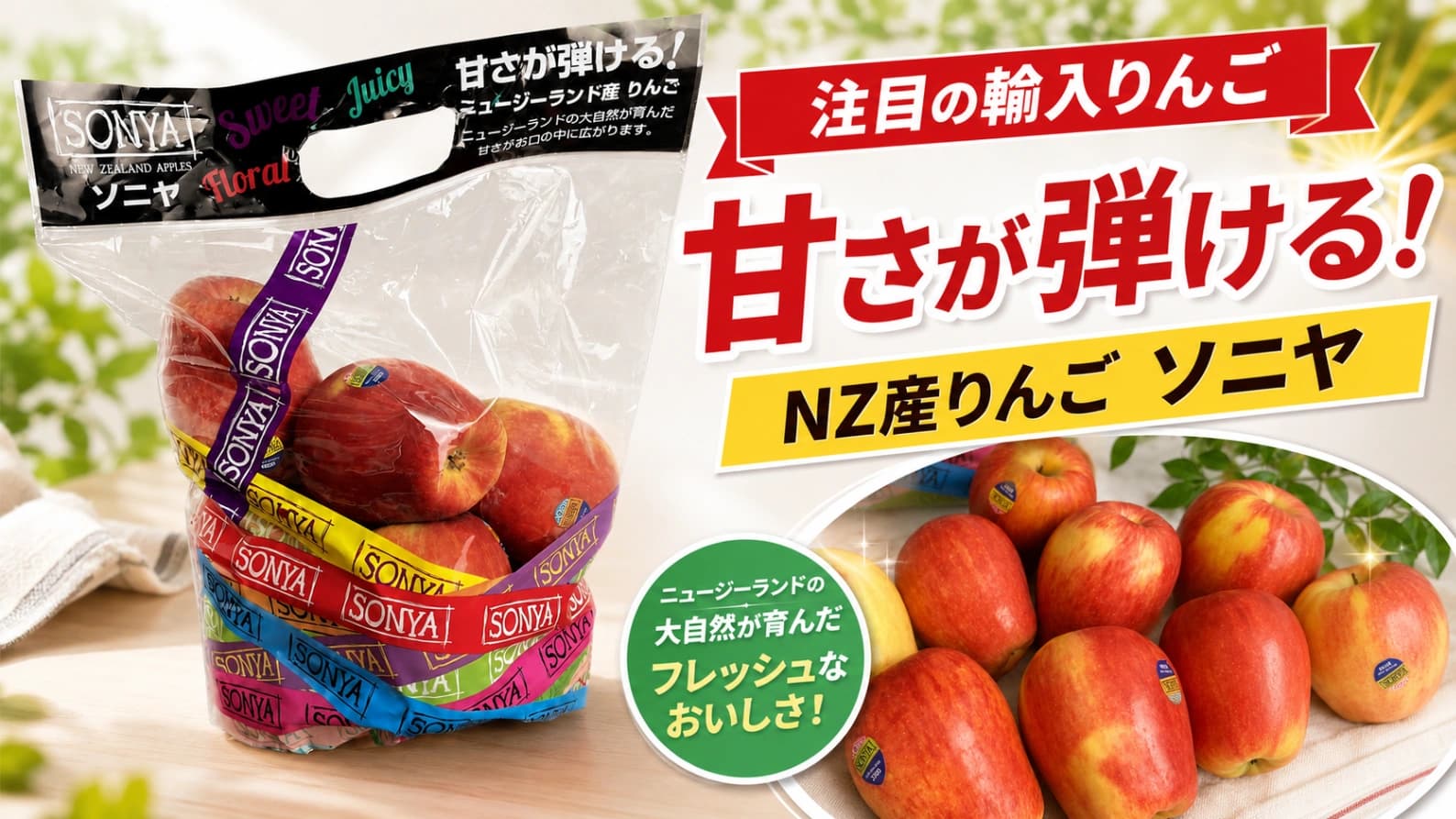 【コストコ】驚くほど甘い！初夏限定「ソニヤりんご」を実食レビュー｜保存法＆アレンジも紹介