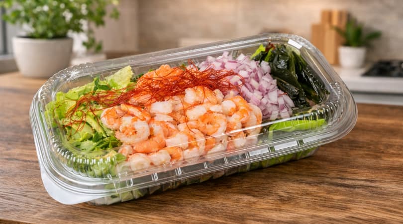 コストコ「シュリンプサーモンサラダ」は高い？美味しい？正直レポと裏ワザ保存術！