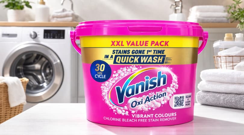 コストコのバニッシュ(Vanish)はシミ抜き最強？実際に使って分かった効果と「蓋が固い」問題の解決策