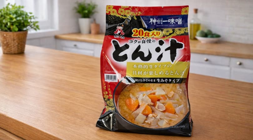 1個54円！コストコ「神州一味噌とん汁」は具だくさんで感動級。お弁当に超便利！