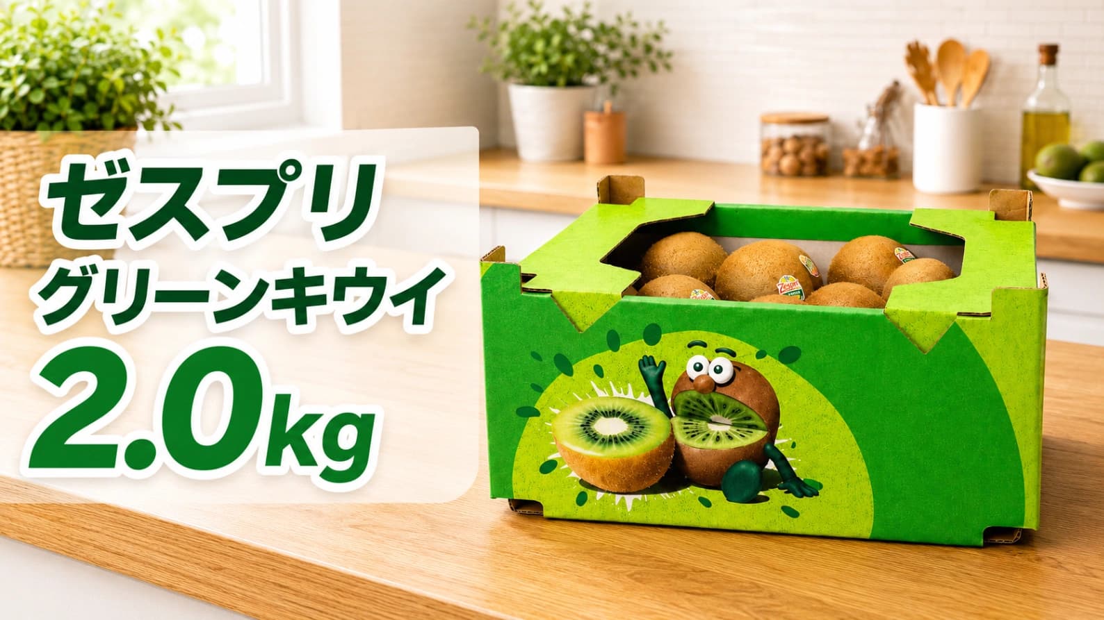 【コストコ】ゼスプリグリーンキウイ2kgを徹底レビュー！追熟方法や激ウマアレンジも紹介