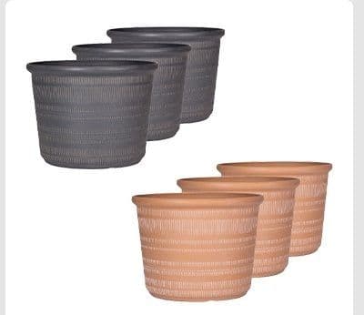 TRENDSPOT FORUM プランター 3個セット 36cm × 27cm