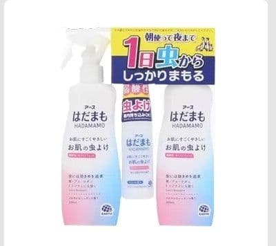 アース はだだも ミスト 虫よけスプレー 200ml×2本 + 60ml×1本