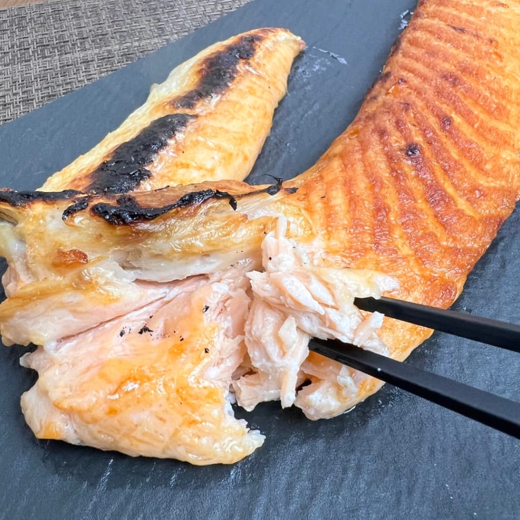 こんがり焼けたコストコサーモンハラス