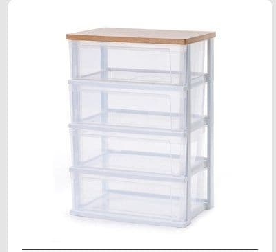 ウッドトップ 収納チェスト